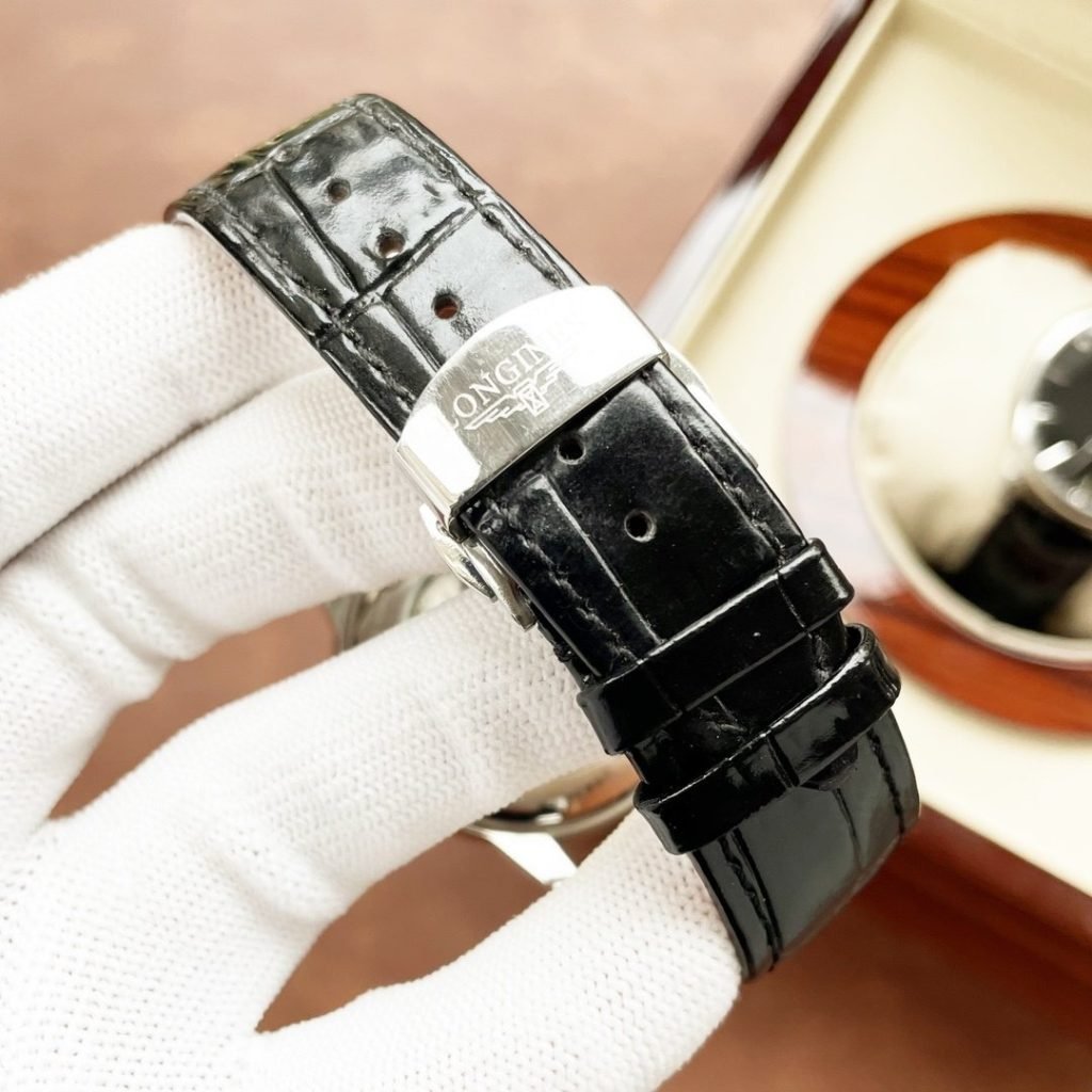 LONGINES White OF Belt Gold 20 Steel Strip 20