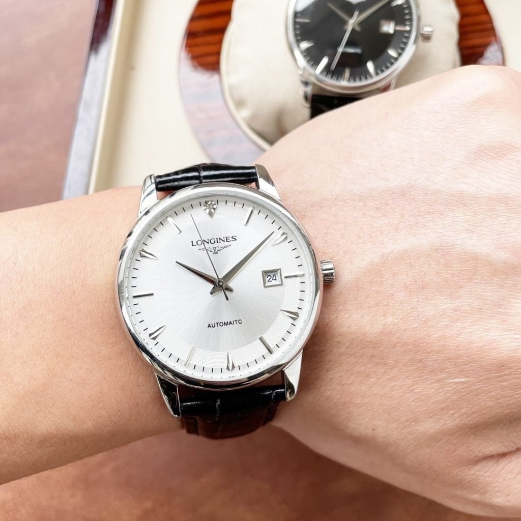 LONGINES White OF Belt Gold 20 Steel Strip 20
