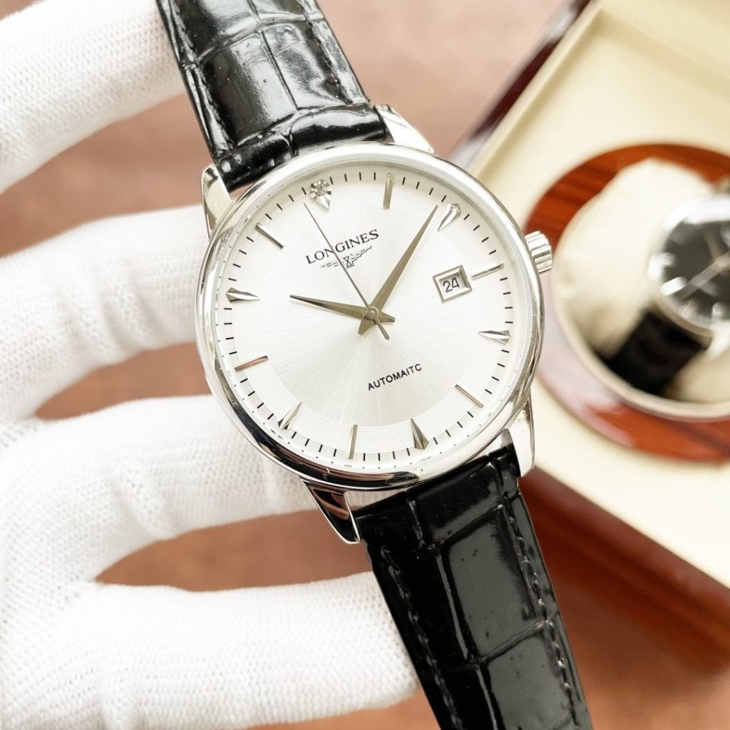 LONGINES White OF Belt Gold 20 Steel Strip 20