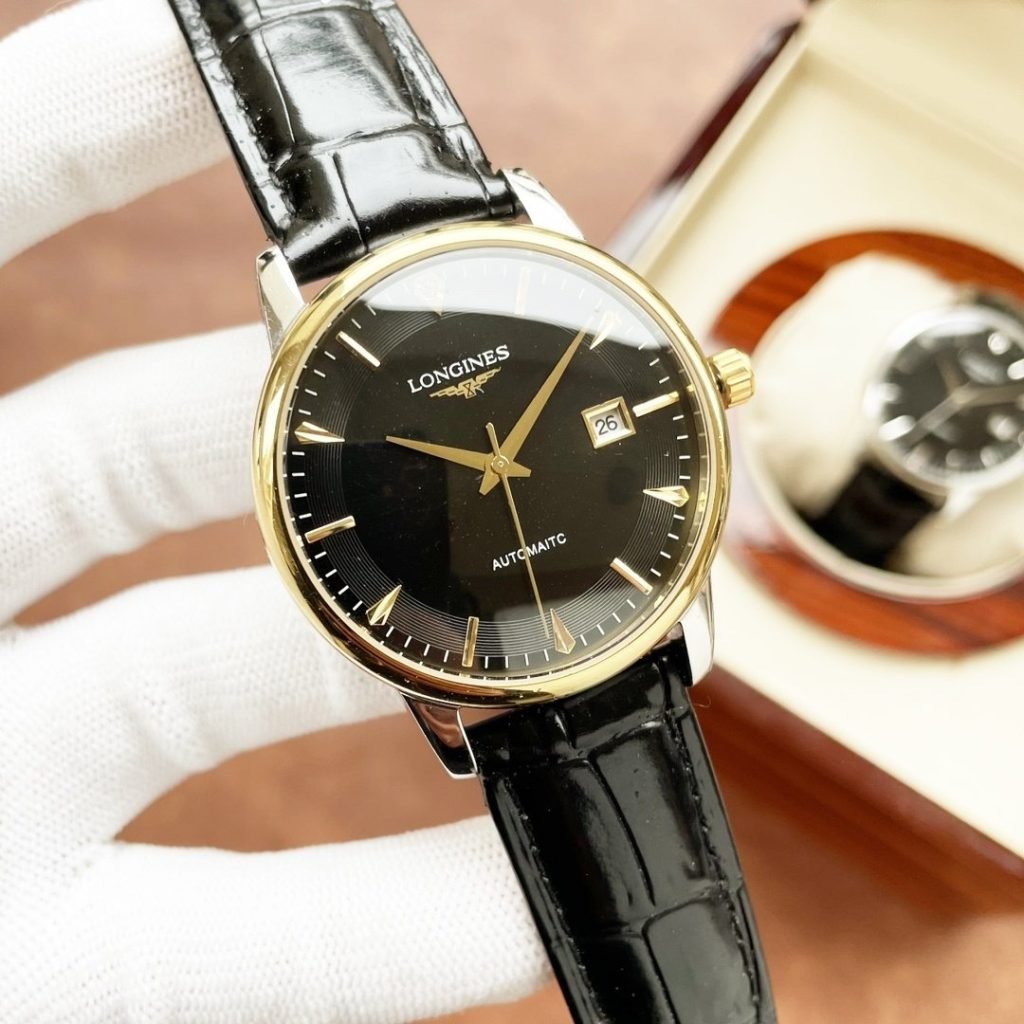 LONGINES White OF Belt Gold 20 Steel Strip 20