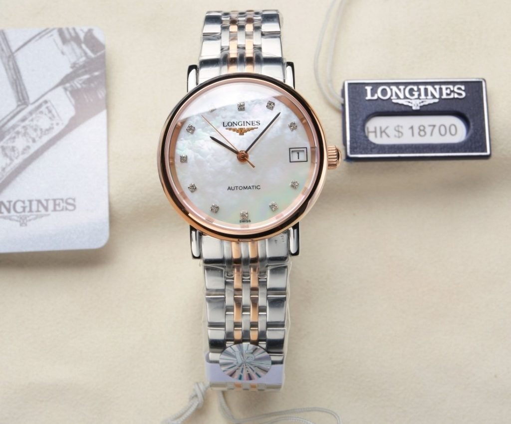 LONGINES White Steel Gold 20 Drill 30 Taiwan Ingenious