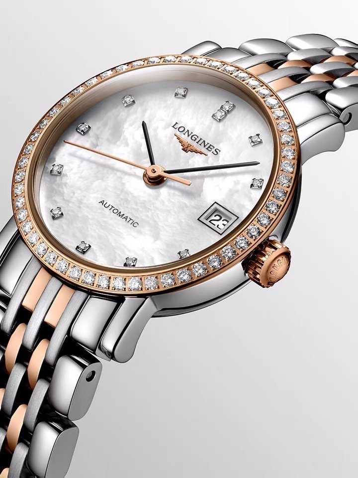 LONGINES White Steel Gold 20 Diamond 30 Taiwan Ingenious