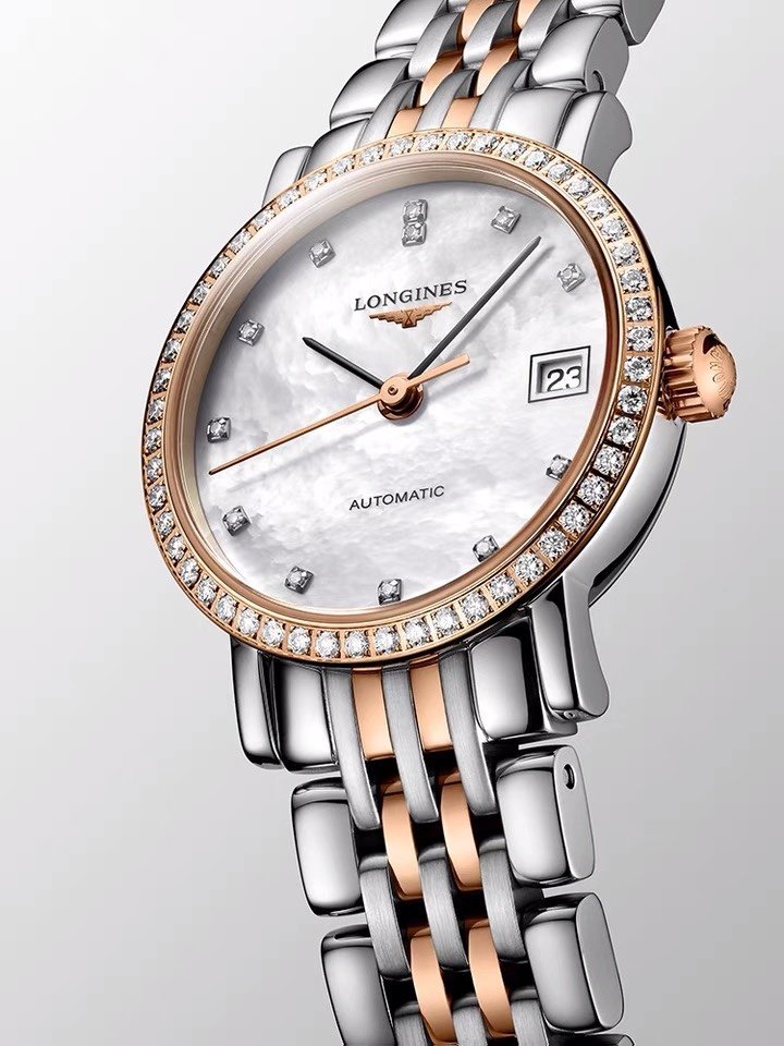 LONGINES White Steel Gold 20 Diamond 30 Taiwan Ingenious