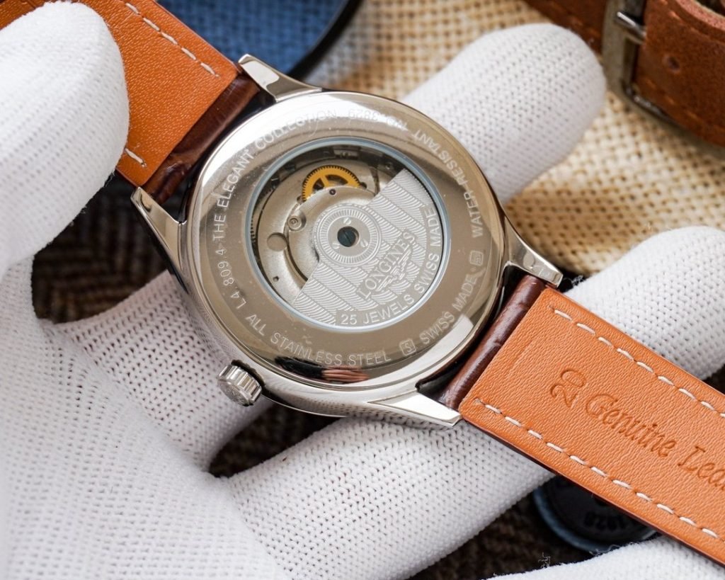 LONGINES White Gold 20 Steel STRAP20 Longineslongines Mens Watch