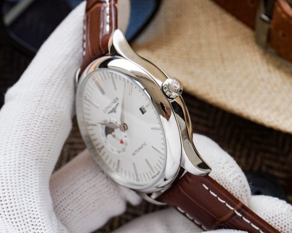 LONGINES White Gold 20 Steel STRAP20 Longineslongines Mens Watch
