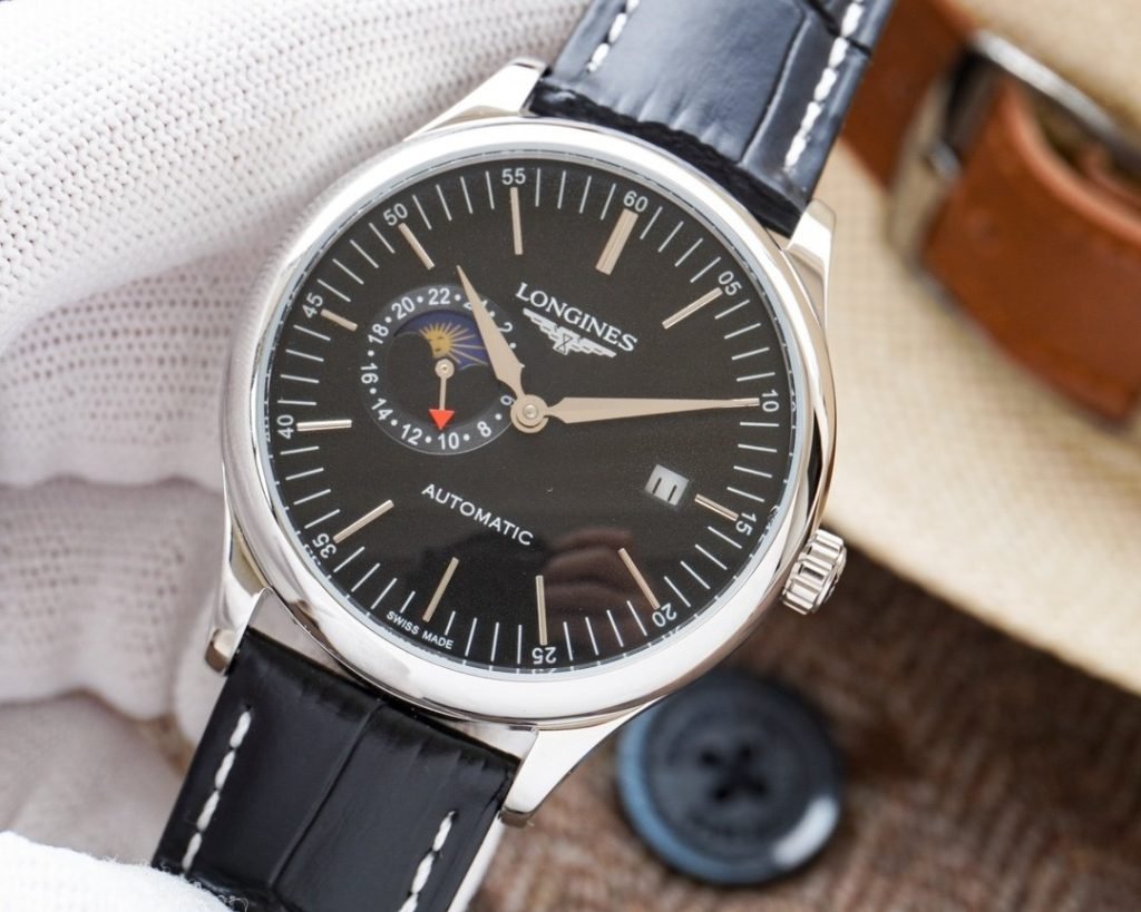 LONGINES White Gold 20 Steel STRAP20 Longineslongines Mens Watch