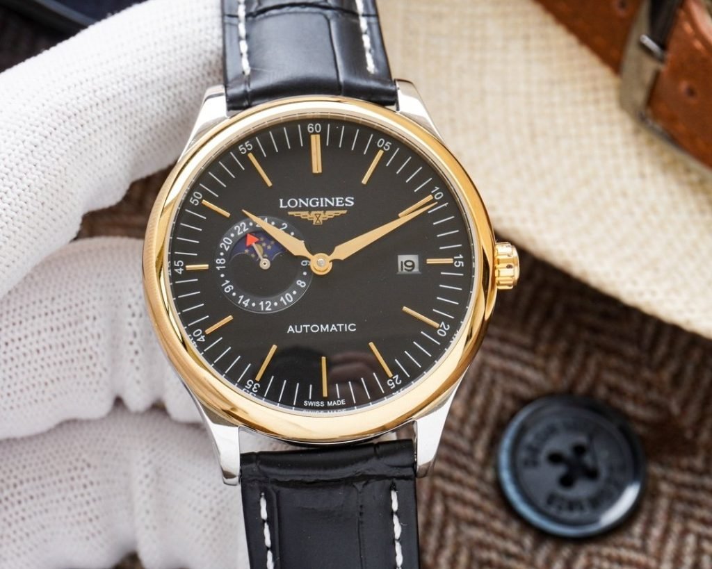 LONGINES White Gold 20 Steel STRAP20 Longineslongines Mens Watch