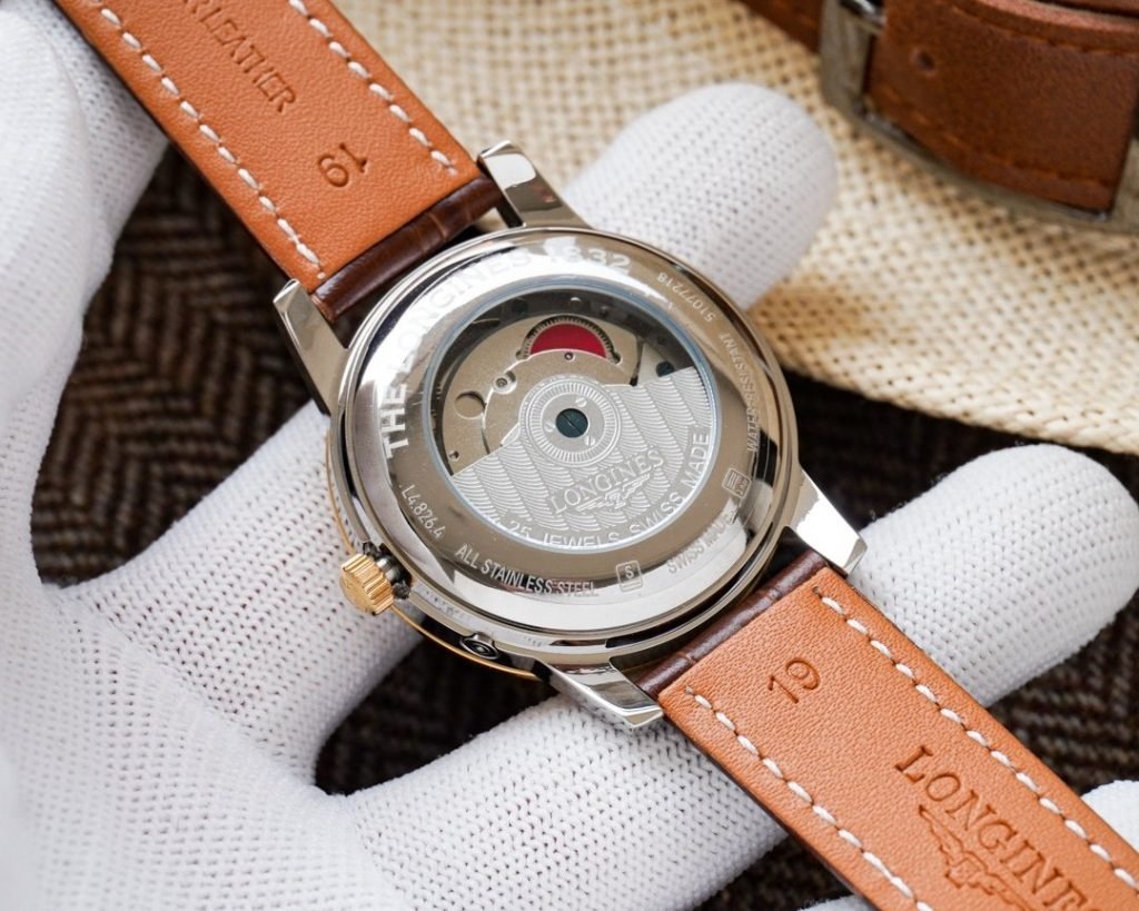 LONGINES White L Gold 20 Longineslongines Mens Watch BIG