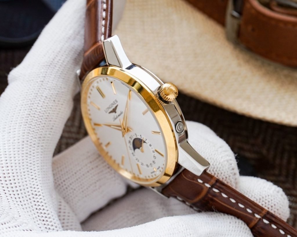 LONGINES White L Gold 20 Longineslongines Mens Watch BIG