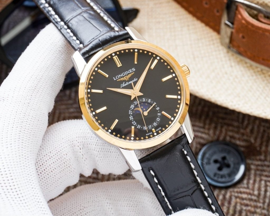 LONGINES White L Gold 20 Longineslongines Mens Watch BIG