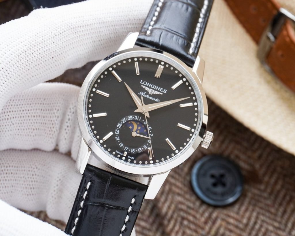 LONGINES White L Gold 20 Longineslongines Mens Watch BIG