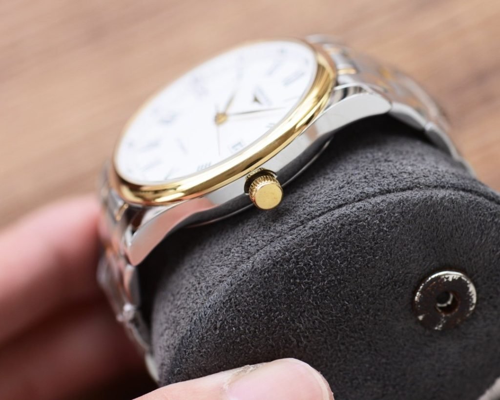 LONGINES Leather Belt L Steel Beltmens Favorite Threepin Watch