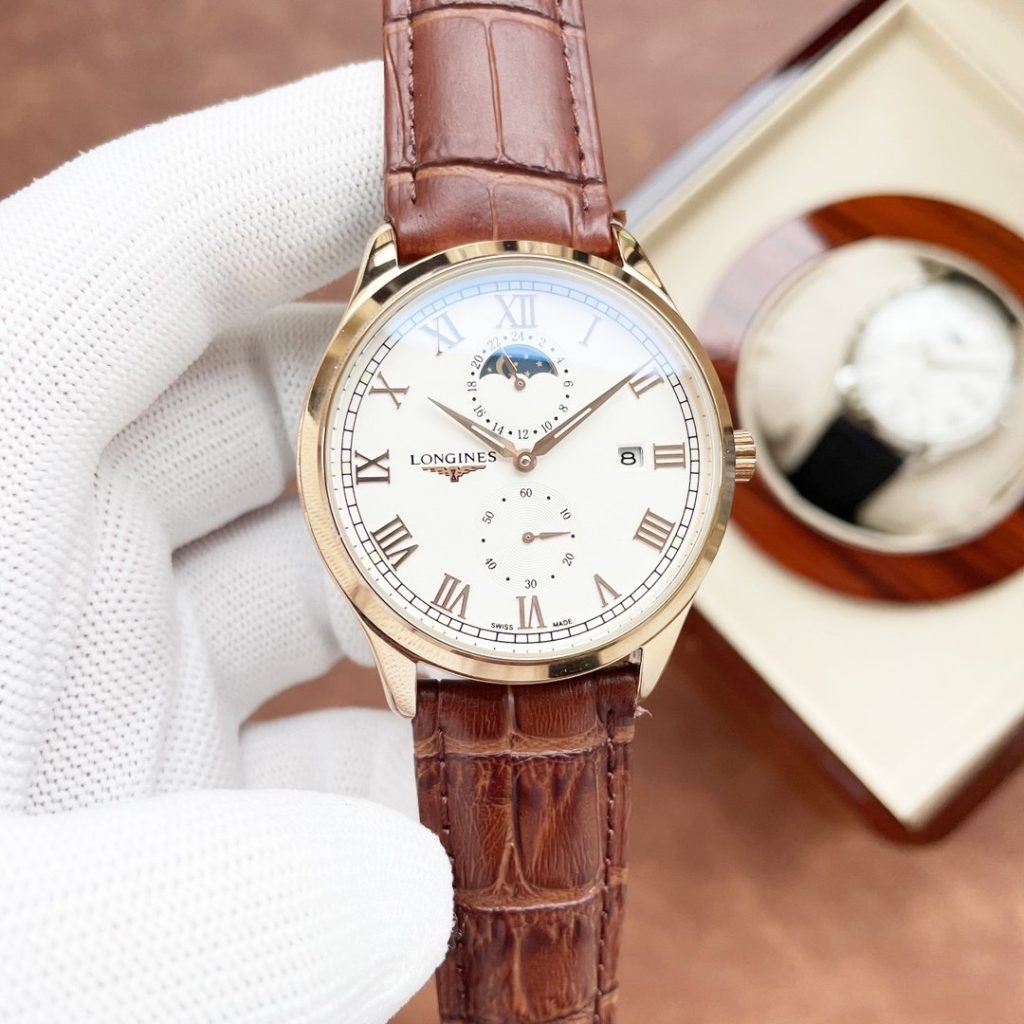 LONGINES Belt White Rose 20 Steel Belt 20 Longines