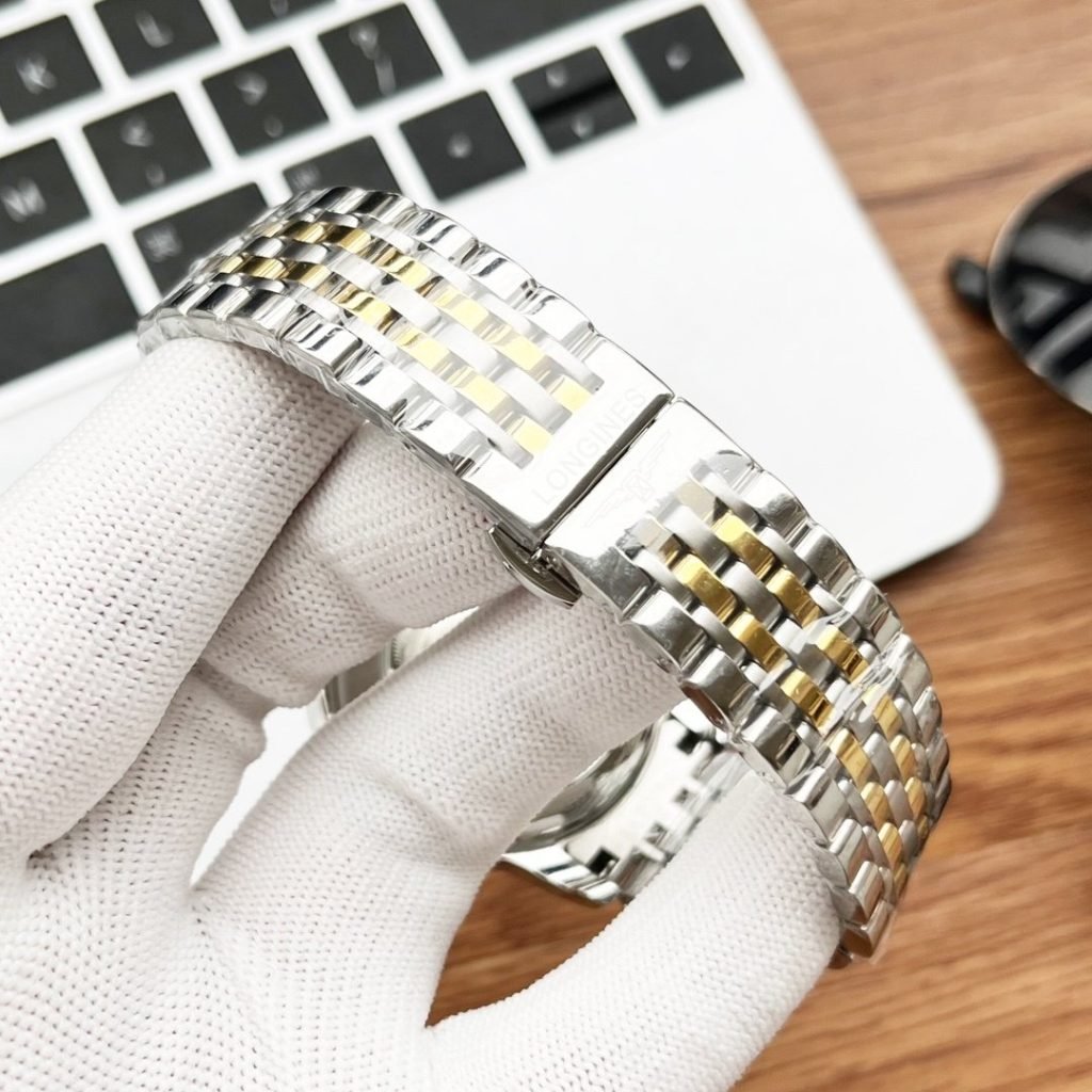 LONGINES White Leathergold Steel Strip Plus 20 Physical Shooting