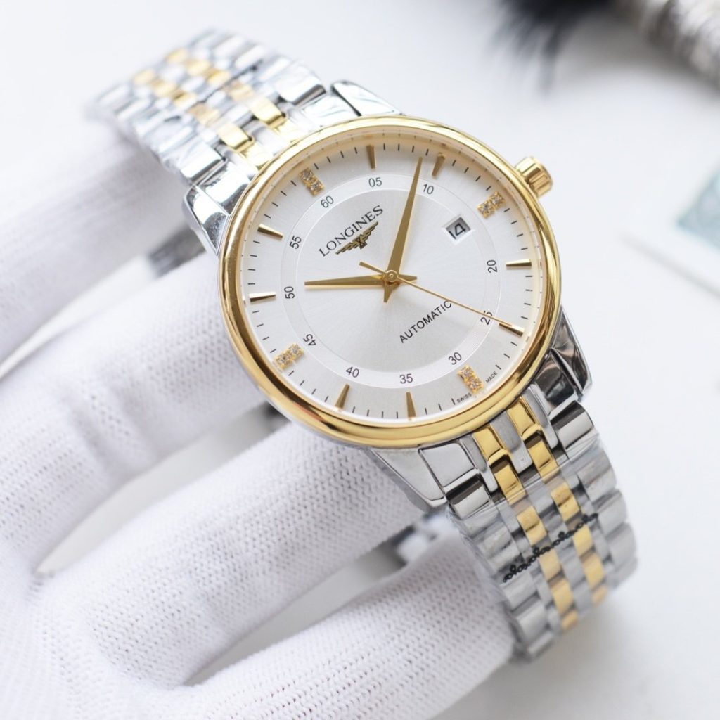 LONGINES White Gold Steel Band 20 Brand Longineslongines Type