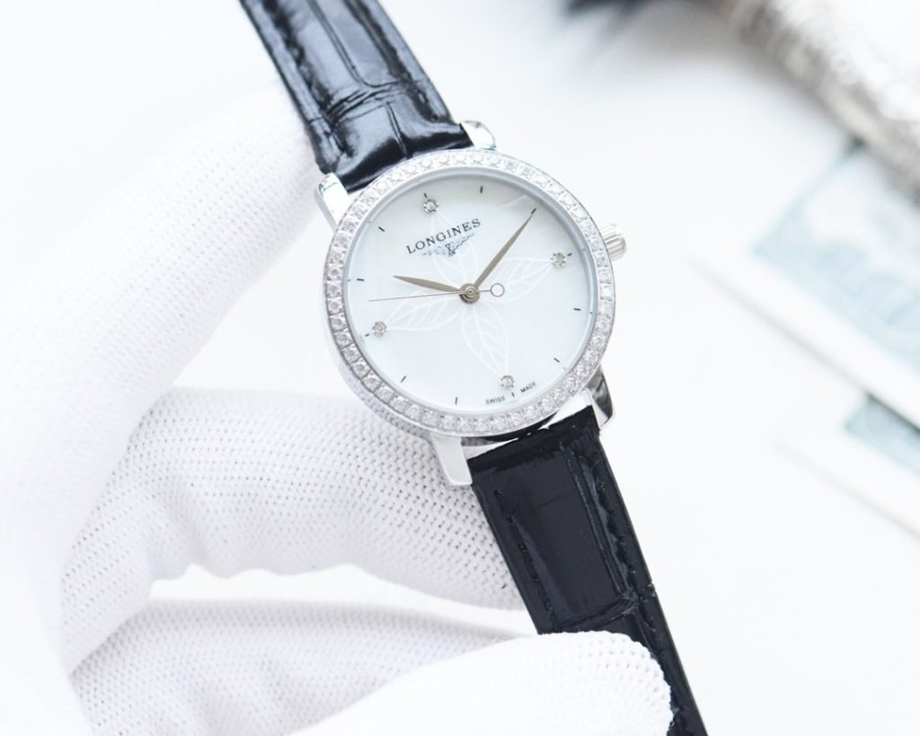 LONGINES White Gold Steel Band 20 Ceramic Band 40