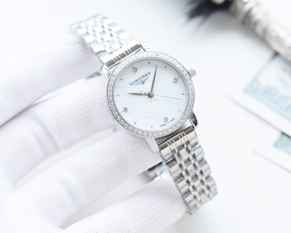LONGINES White Gold Steel Band 20 Ceramic Band 40