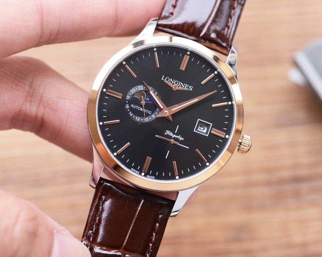 LONGINES White Gold L Steel Band 20 Mens Beloved