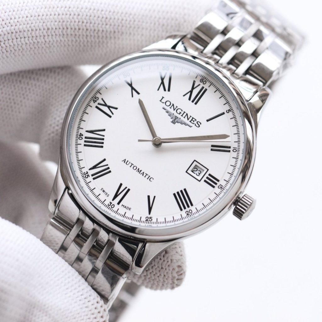 LONGINES White Gold L Steel Band 20 Brand Longineslongines