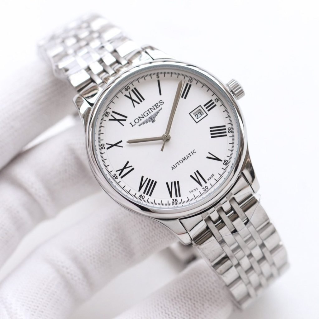 LONGINES White Gold L Steel Band 20 Brand Longineslongines