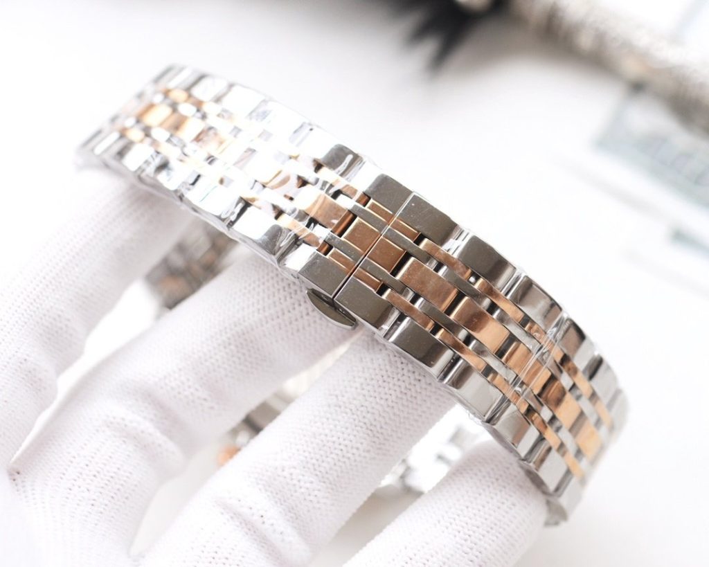 LONGINES White Case L Gold Case Steel Band 20