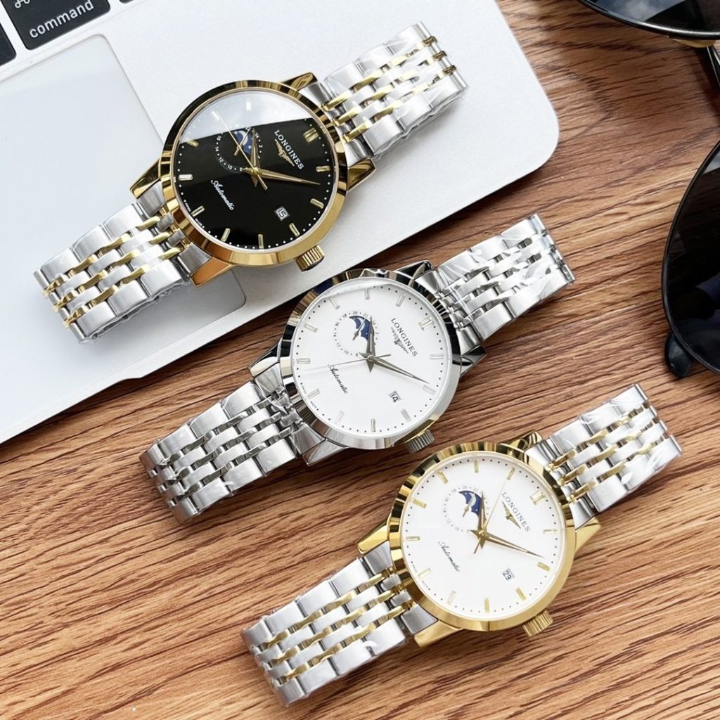 LONGINES Beltsteel Belt L Same Price IN Gold AND