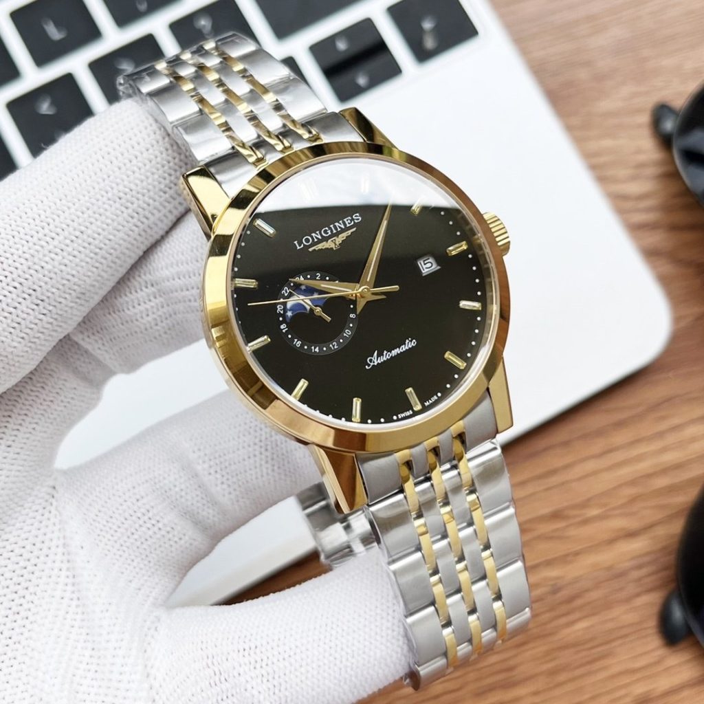 LONGINES Beltsteel Belt L Same Price IN Gold AND