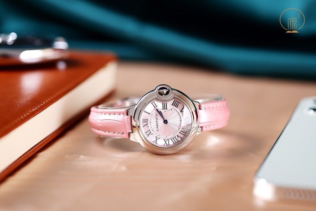Cartier Cartier Belt Blue Balloon W6920100 Watch 33MM Pink