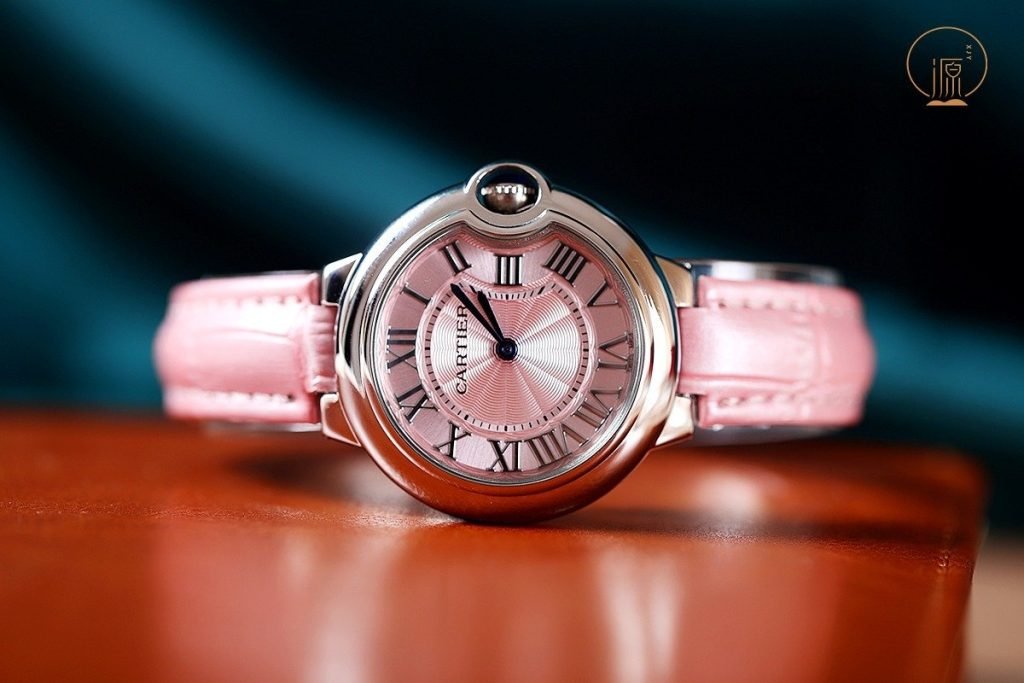 Cartier Cartier Belt Blue Balloon W6920100 Watch 33MM Pink