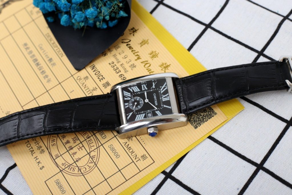 Cartier Cartiercartier Allblack Dial Size 40MM FOR MEN AND