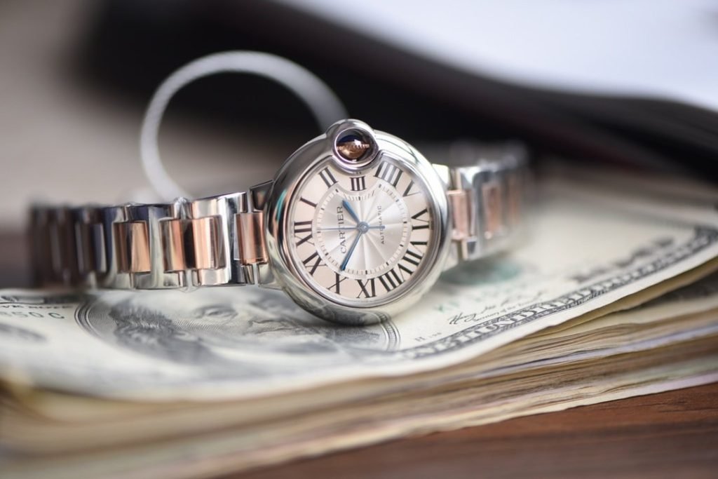 Cartier Goldwrapped Blue Balloon Goldwrapped 33MM Rose Gold SCR