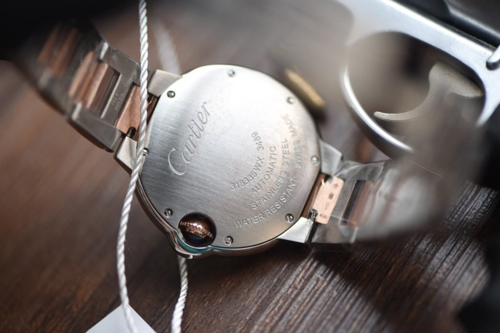 Cartier Goldwrapped Blue Balloon Goldwrapped 33MM Rose Gold SCR