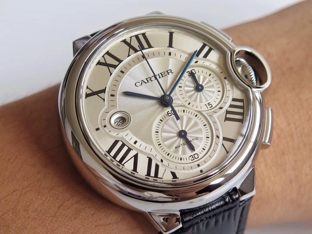 Cartier W6920078 Blue Balloon Multifunctional Chronograph Wonderful Details THE