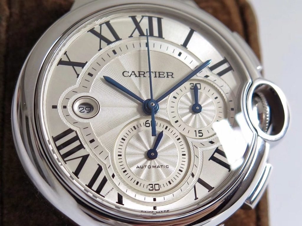 Cartier W6920078 Blue Balloon Multifunctional Chronograph Wonderful Details THE