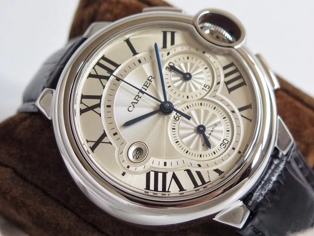 Cartier W6920078 Blue Balloon Multifunctional Chronograph Wonderful Details THE