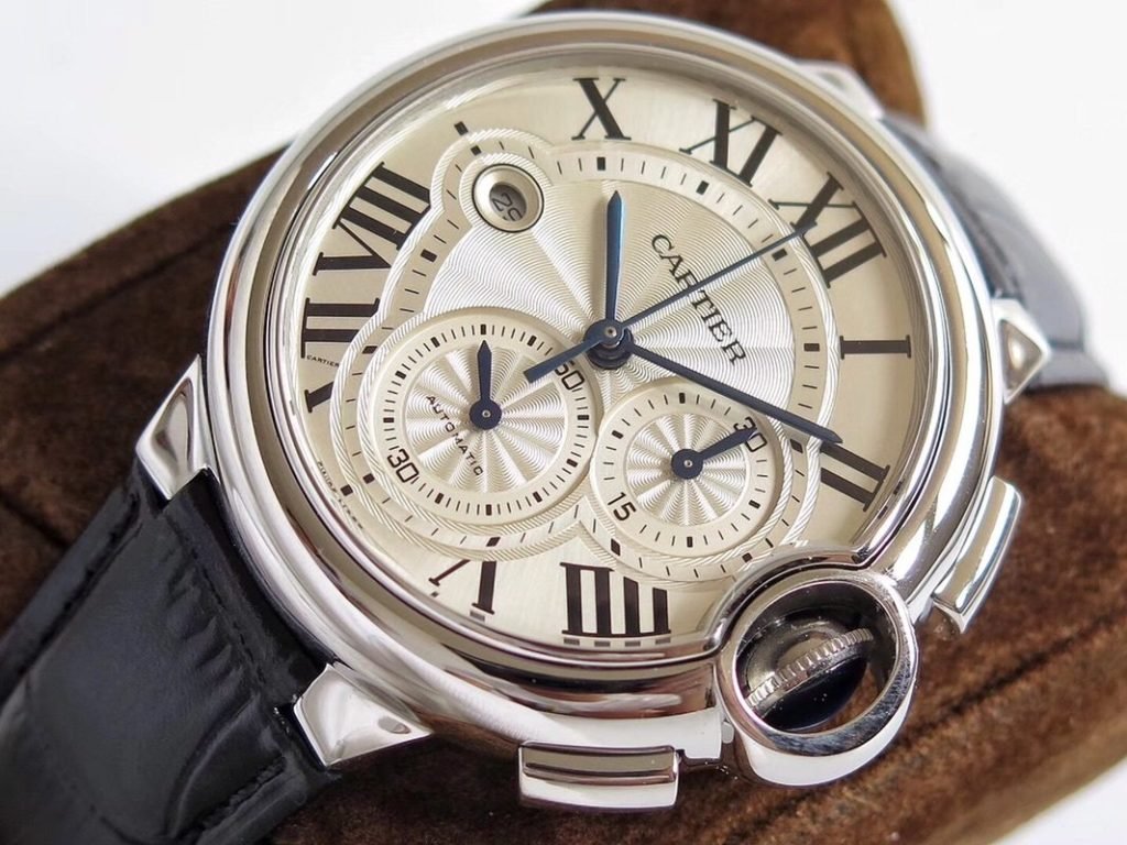 Cartier W6920078 Blue Balloon Multifunctional Chronograph Wonderful Details THE