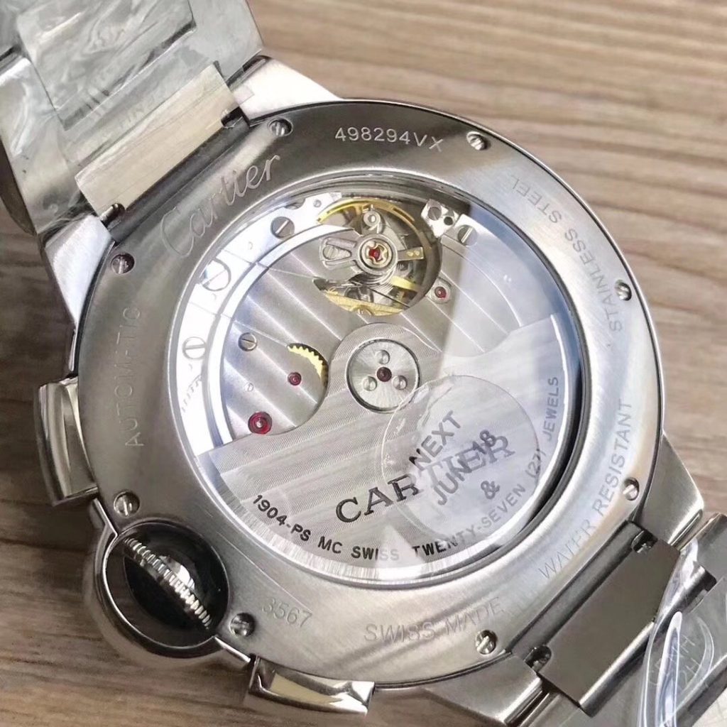 Cartier Kadi Subblue Balloon Multifunctional Chronograph Case Size 44MMX15