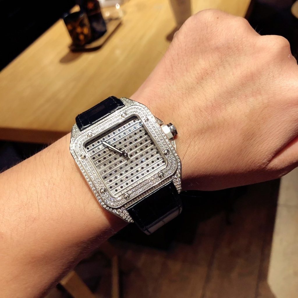 Cartier Kajia Santos WM505914 Watch Wages Yuan Size 45MM