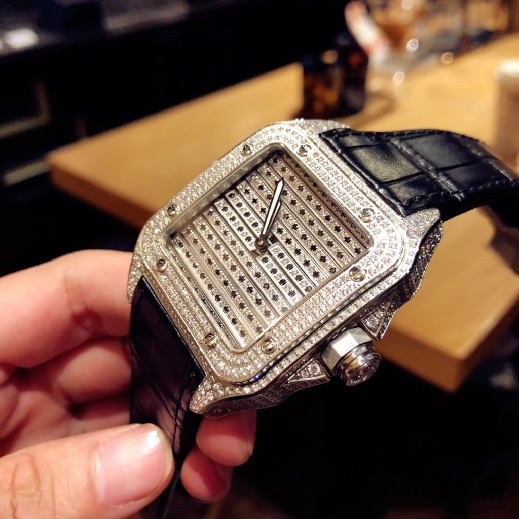 Cartier Kajia Santos WM505914 Watch Wages Yuan Size 45MM