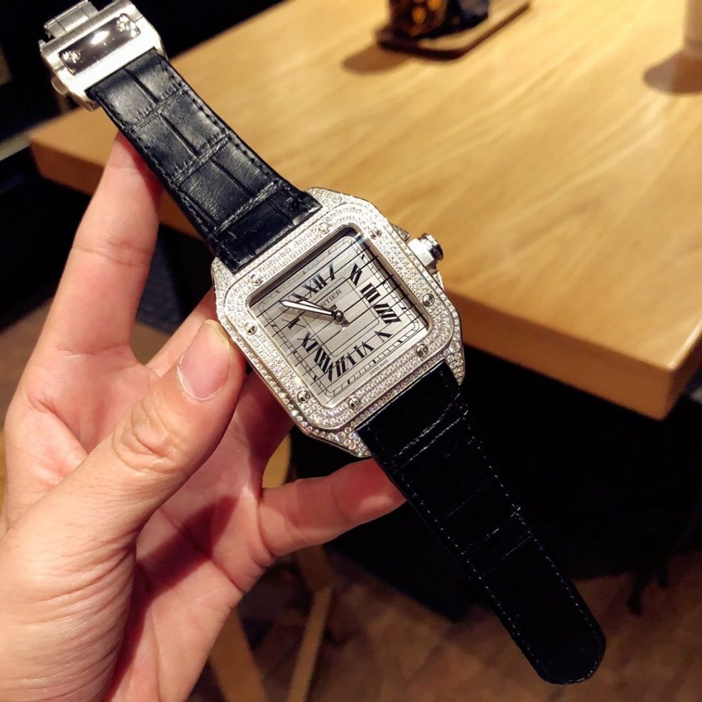 Cartier Kajia Santos WM505914 Watch Wages Yuan Size 45MM