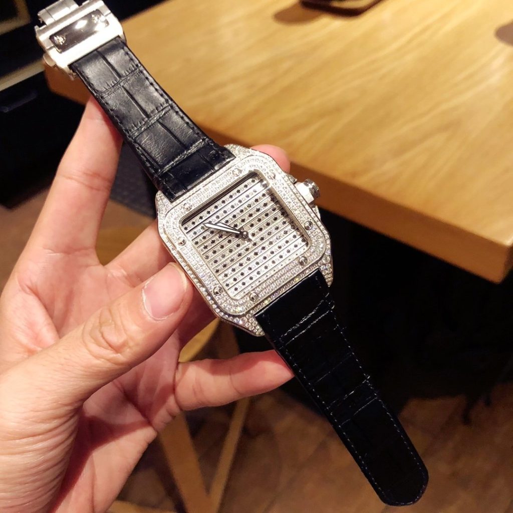 Cartier Kajia Santos WM505914 Watch Wages Yuan Size 45MM