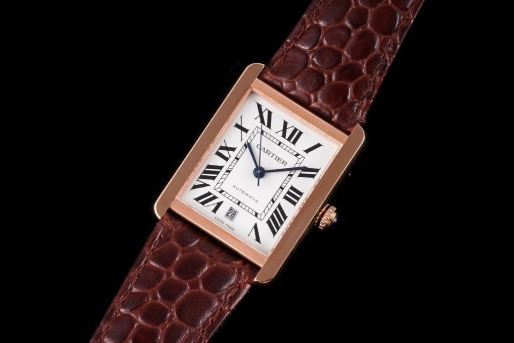 Cartier TW Tank Mechanical Mens Clothing Steel Belt WSTA0029