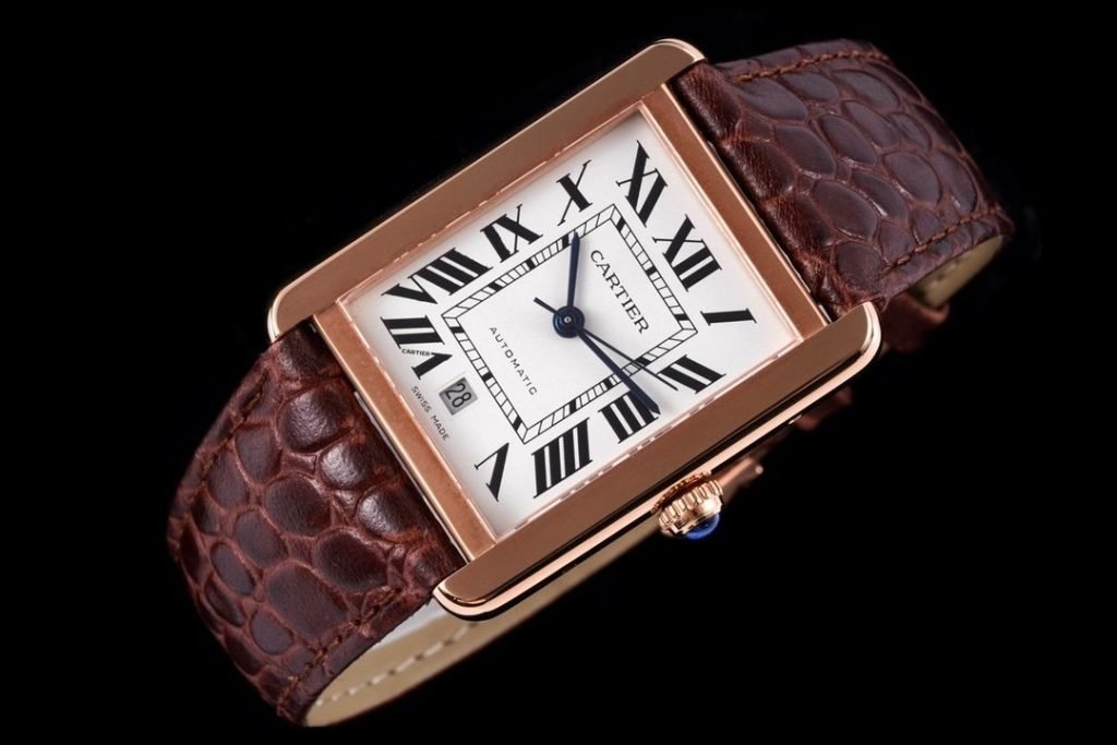 Cartier TW Tank Mechanical Mens Clothing Steel Belt WSTA0029