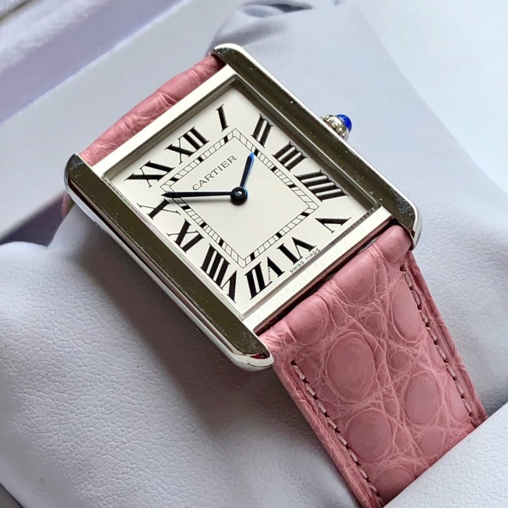Cartier THE Crocodile Leather Strap Imported From THE Americas