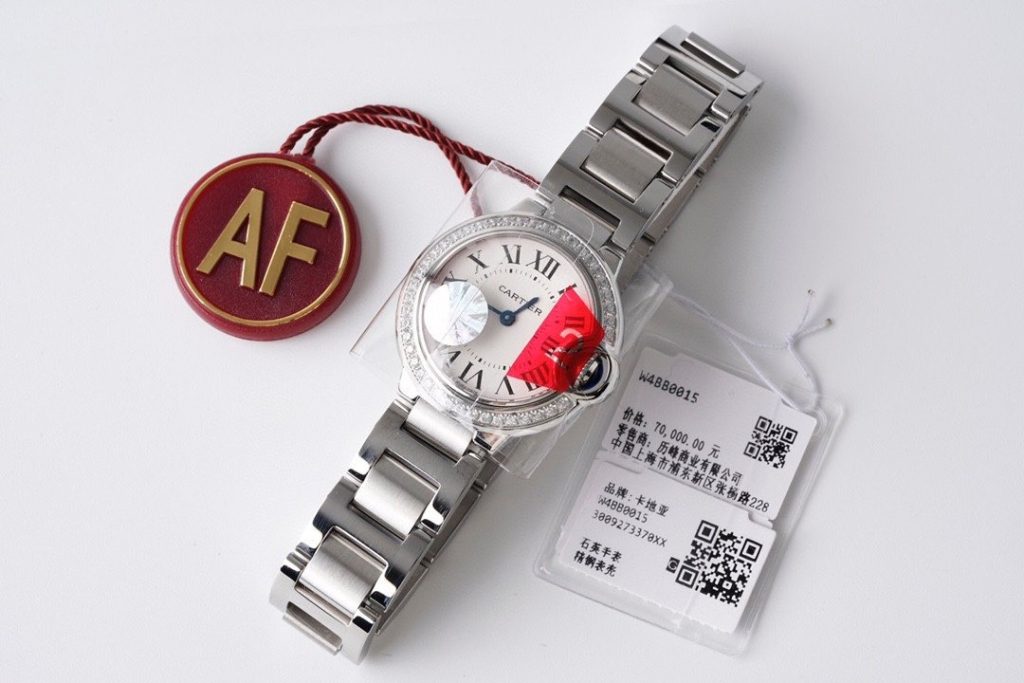 Cartier AF Most Replica Card Home Cariter 28MM Blue