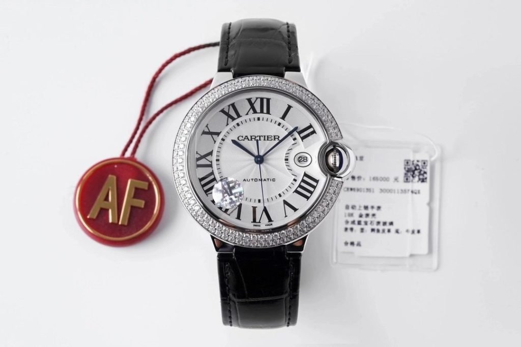Cartier AFS Strongest 42MM Blue Balloon Plated Karat Gold