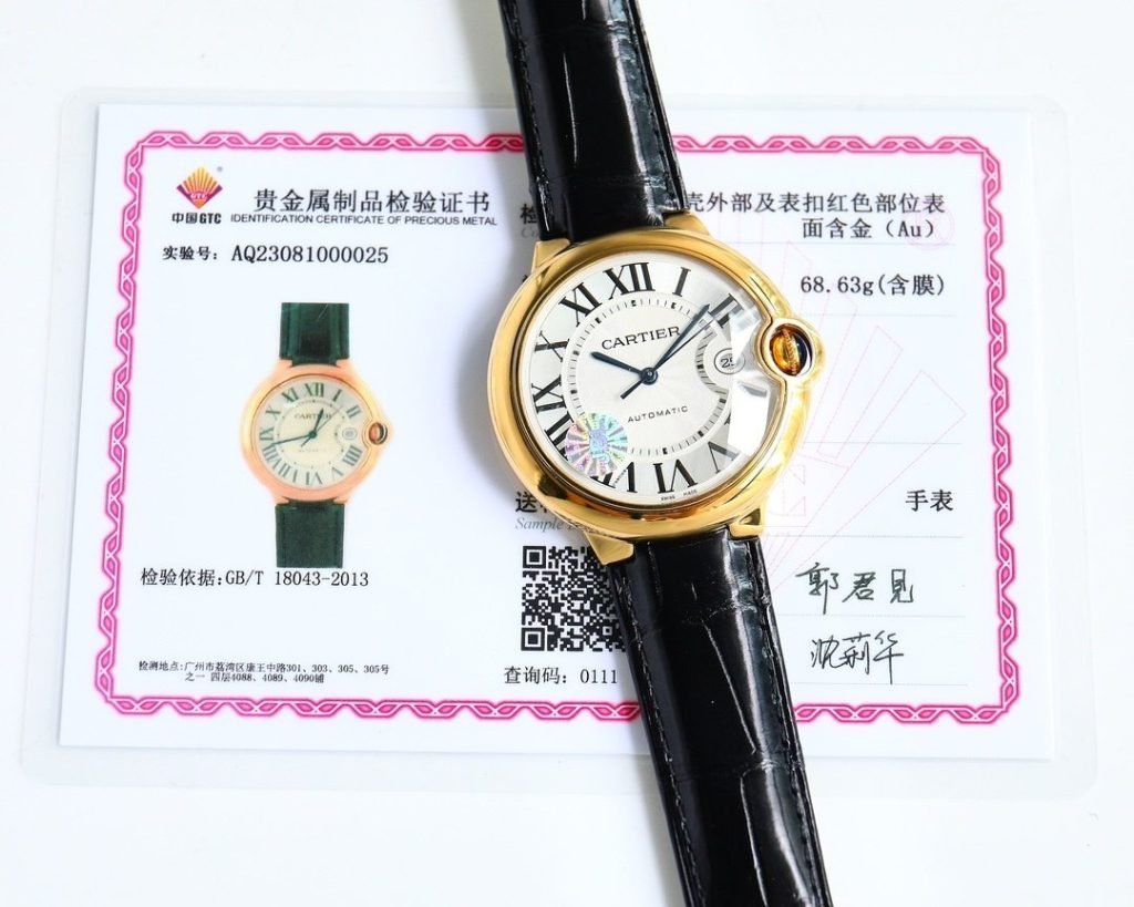 Cartier Goldcovered Blue Balloon RW1 THE Peoplefriendly YOU Want