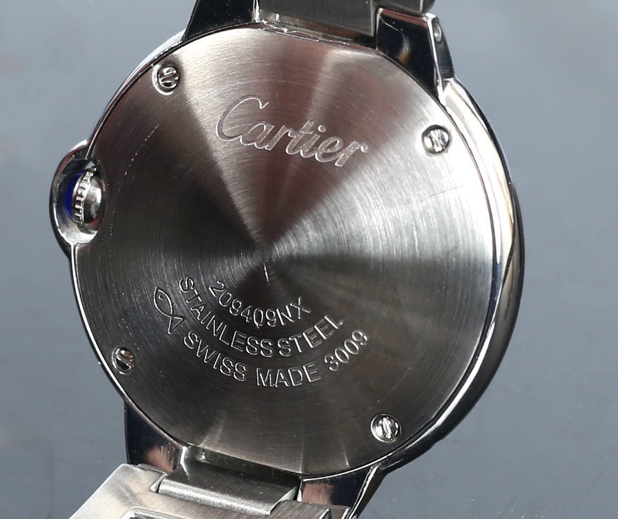 Cartier Cartiercartier Nonblue Balloon Powder Dial Size 33MM Stainless