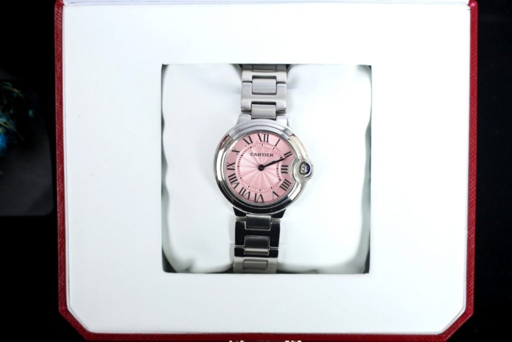 Cartier Cartiercartier Nonblue Balloon Powder Dial Size 33MM Stainless