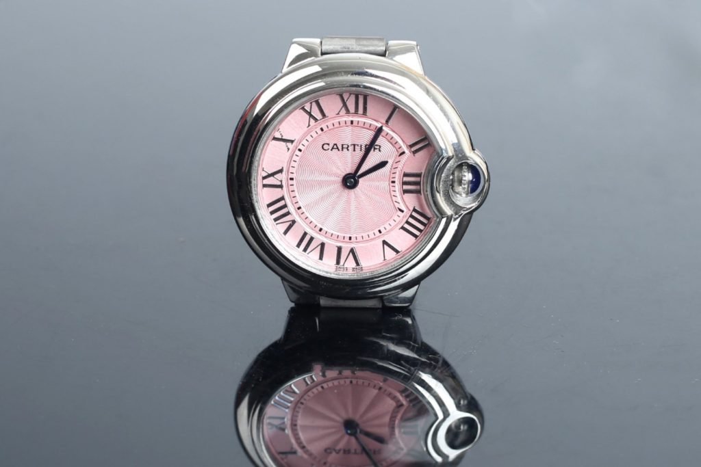 Cartier Cartiercartier Nonblue Balloon Powder Dial Size 33MM Stainless